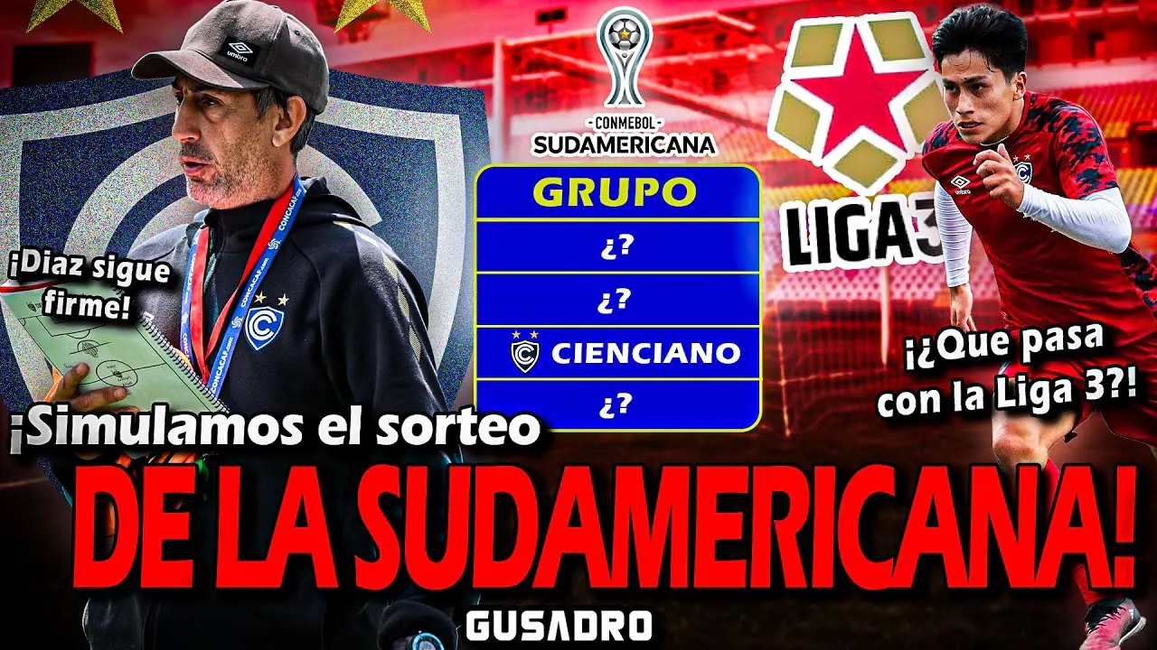 Reproducir: GUSADRO PODCAST: A HORAS DE SABER NUESTRO GRUPO DE SUDAMERICANA Y UNA SORPRESA