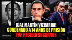 #EnVivo Martín Vizcarra es sentenciado a 14 años por recibir coimas como gobernador
