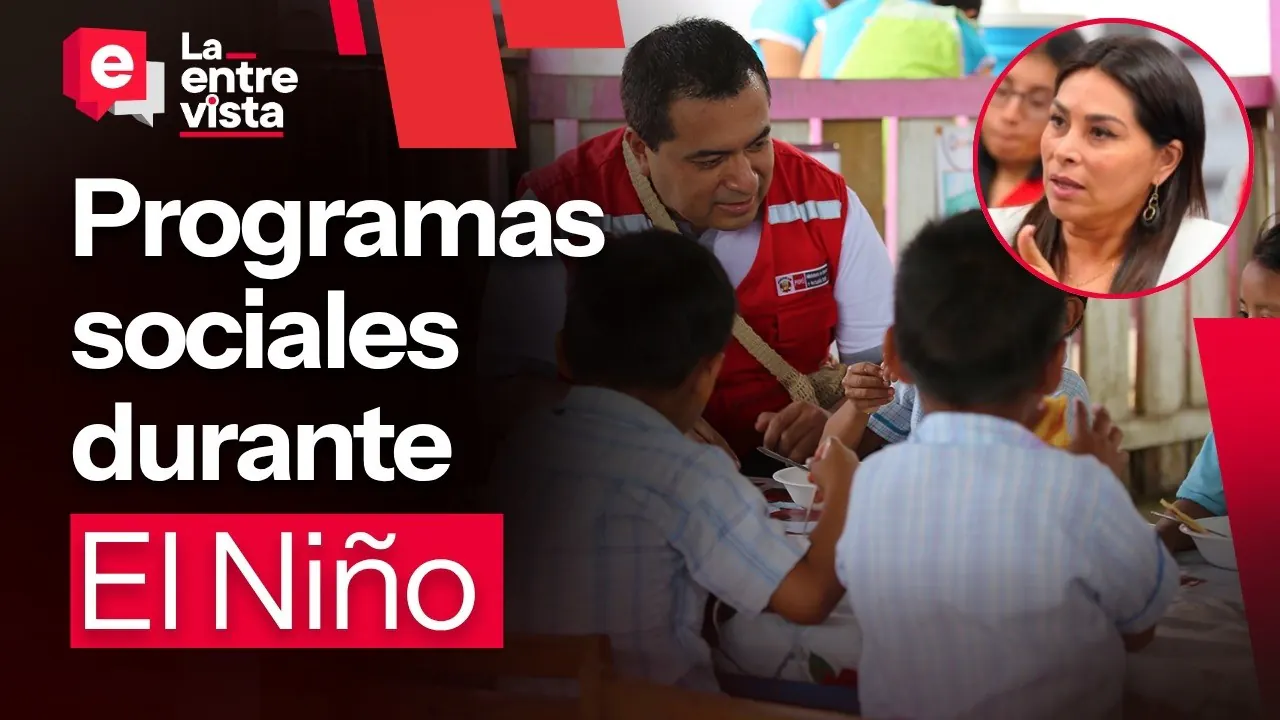 Reproducir: Programas sociales frente al fenómeno El Niño | ”La Entrevista”|EN VIVO 25/09/2026