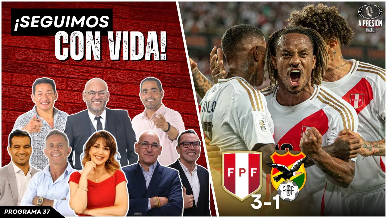 Reproducir: ¡SEGUIMOS CON VIDA! Perú 3-1 Bolivia