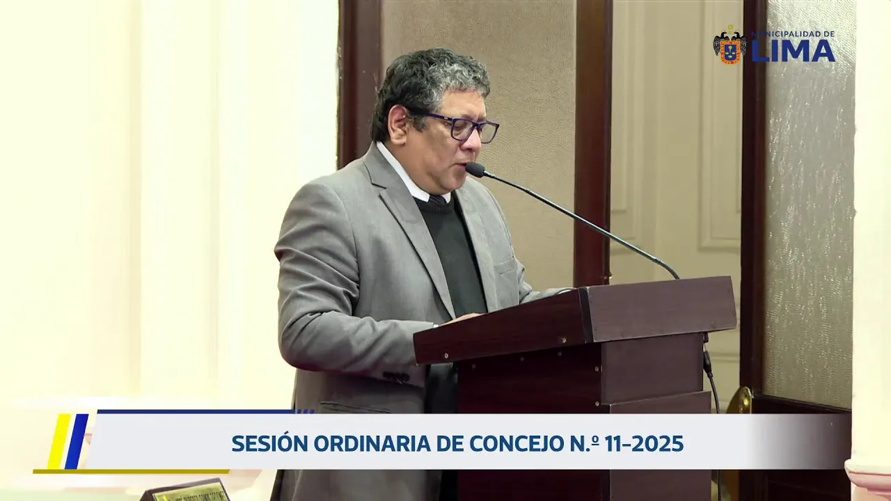 Reproducir: SESIÓN ORDINARIA DE CONCEJO N.º 11-2025 | 12 de junio.
