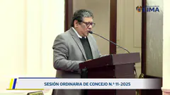SESIÓN ORDINARIA DE CONCEJO N.º 11-2025 | 12 de junio.