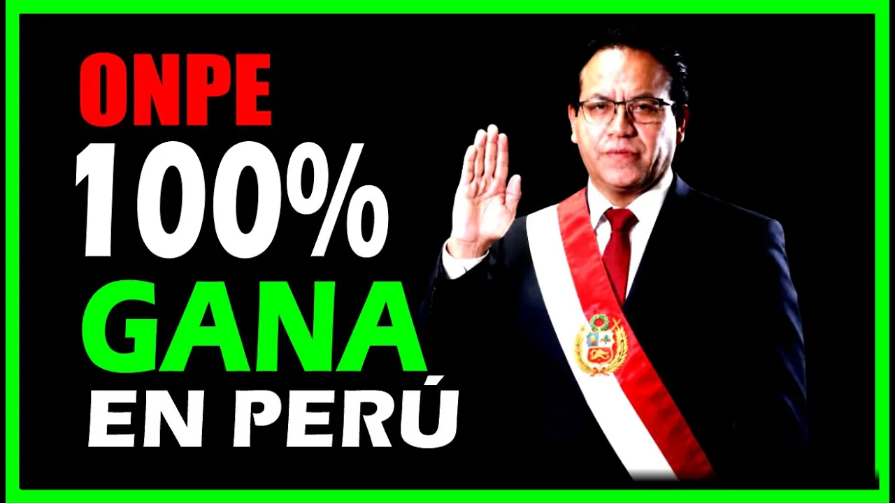 Reproducir: ONPE AL 100% PERÚ!  INDICUTIBLE , ROBERTO SANCHEZ ES EL GANADOR DE LAS ELECCIONES EN PERÚ.