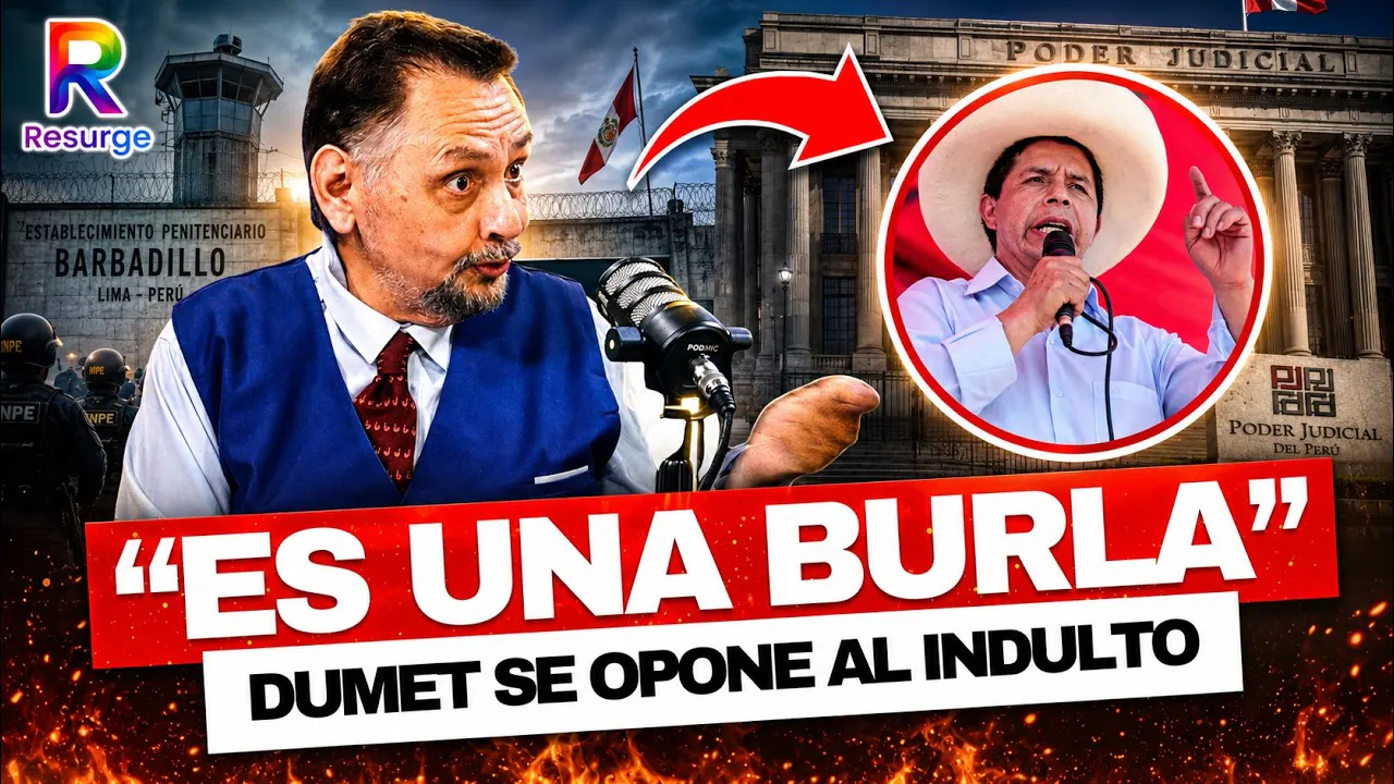 Reproducir: 🚨¡DUMET EXPLOTA! Balcázar no descarta indulto a Pedro Castillo y Sánchez proclama gritos de marcha 🔥