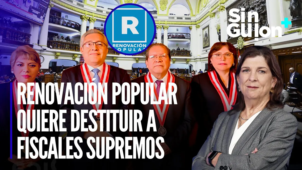 Reproducir: El ATAQUE al MINISTERIO PÚBLICO y desde el CONGRESO | Sin Guion con Rosa María Palacios
