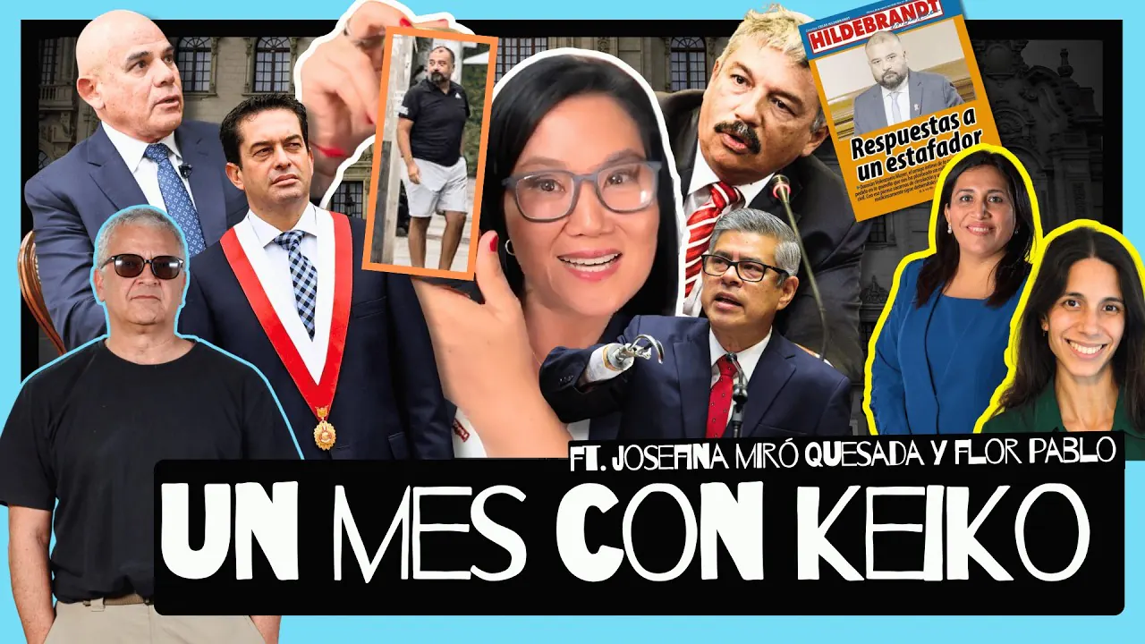 Reproducir: Keiko cumple un mes: Un balance del gobierno | Josefina Miró Quesada y Flor Pablo en DDT