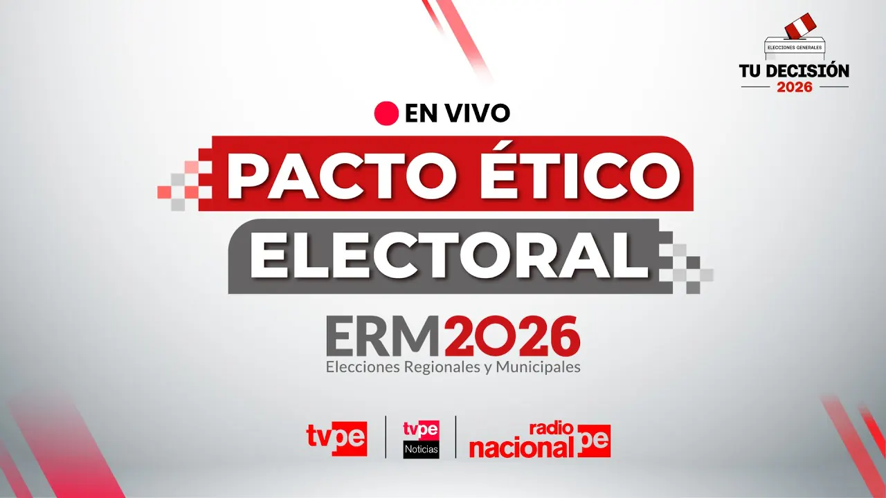 Reproducir: 🔴 EN VIVO | Organizaciones políticas firman el Pacto Ético Electoral para las ERM 2026
