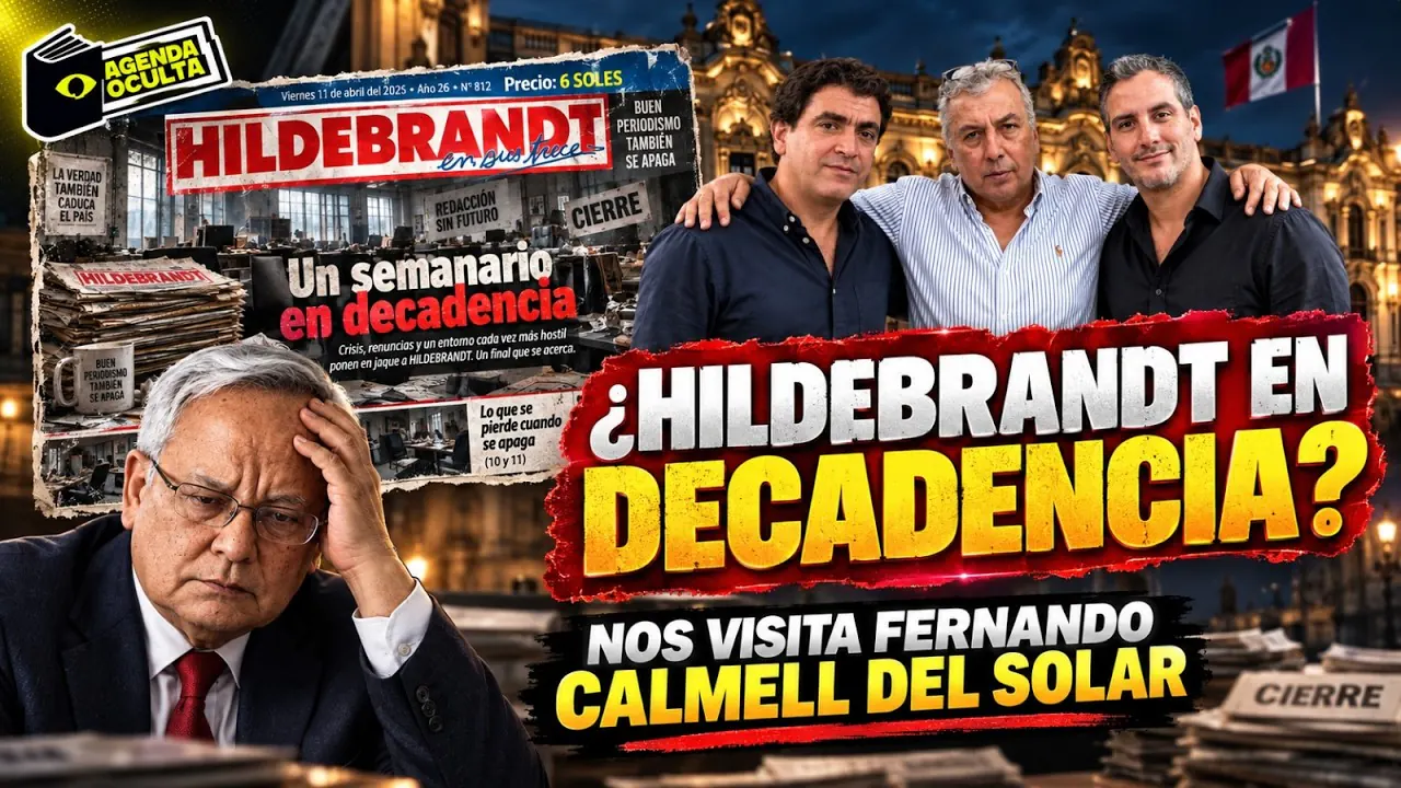 Reproducir: HILDEBRANDT EN DECADENCIA - AGENDA OCULTA