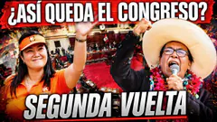 Congreso: así queda la cámara de Diputados y Cenadores | Confirmado segunda vuelta Sánchez y Keiko
