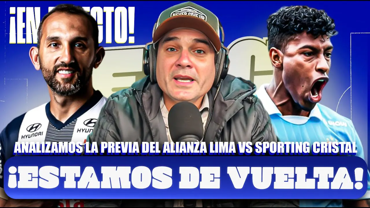 Reproducir: LA PREVIA: ALIANZA LIMA VS CRISTAL  (SORTEAMOS ENTRADAS) | ESTÁN PASANDO COSAS EN VIVO COKI GONZALES