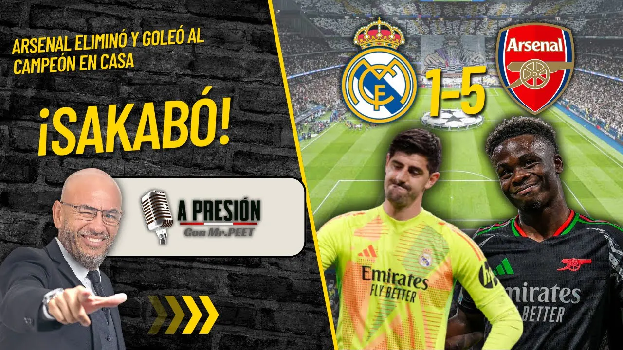 Reproducir: ¡Impacto total en Europa! Arsenal elimina al Real Madrid y avanza a semifinales de Champion