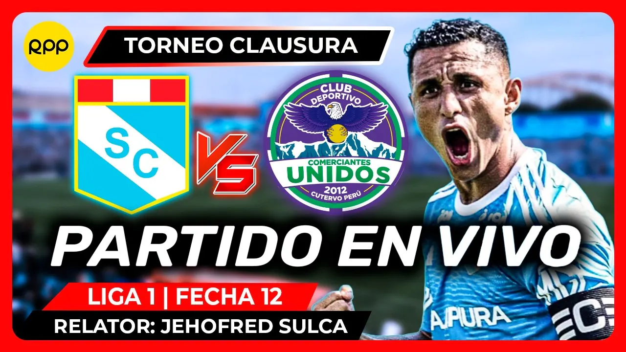 Reproducir: SPORTING CRISTAL VS COMERCIANTES UNIDOS 🔴EN VIVO LIGA1 TORNEO CLAUSURA 2026 | Transmisión RPP