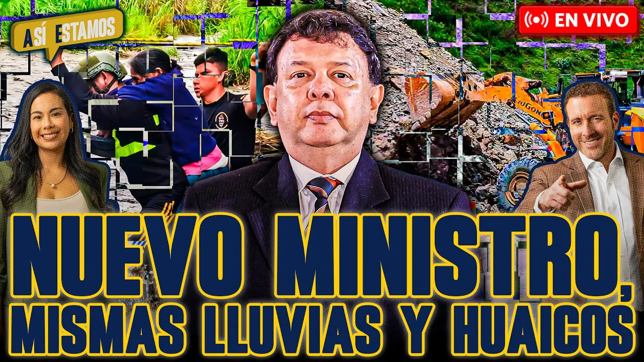 Reproducir: 🚨 #ENVIVO | ¡VELASCO JURÓ COMO NUEVO MINISTRO DE SALUD! ¡ALERTA POR HUAICOS EN EL NORTE! #ASÍESTAMOS