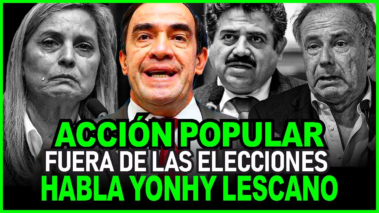 Reproducir: 🔥ACCIÓN POPULAR FUERA DE LAS  ELECCIONES 2026! CHARLA CON EL CANDIDATO JONHY LESCANO