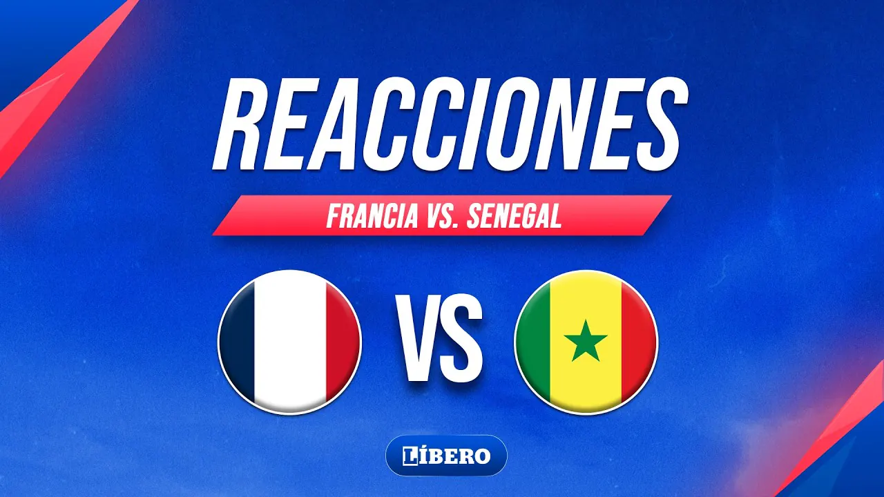 Reproducir: FRANCIA VS SENEGAL EN VIVO | FECHA 1 GRUPO I | #MundialxLíbero