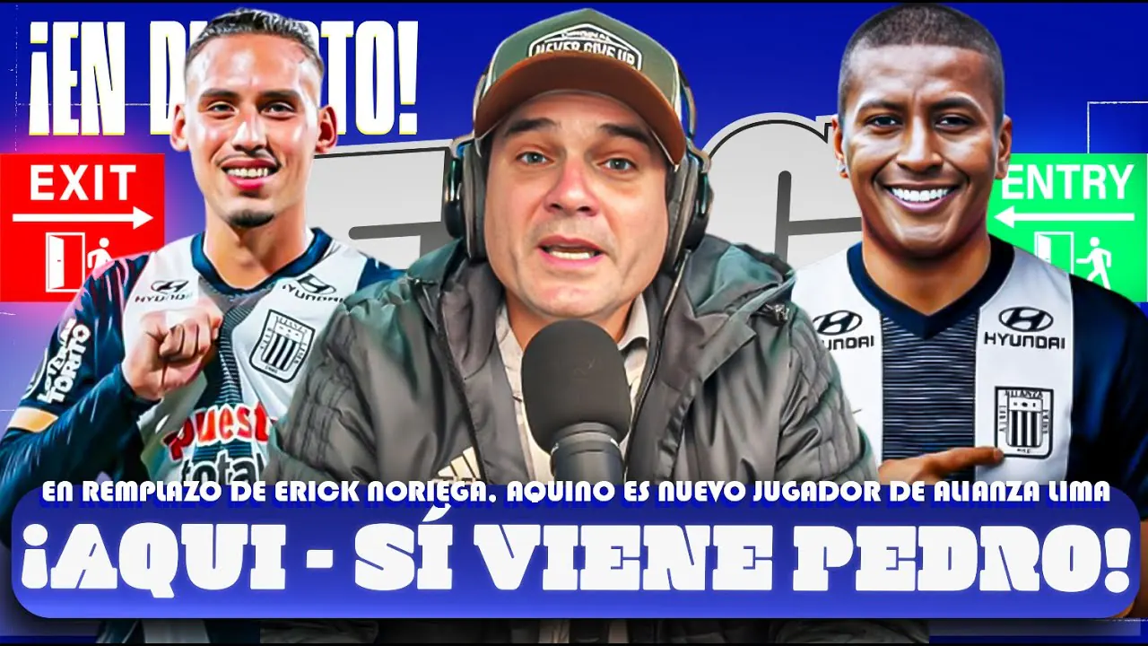 Reproducir: AQUÍ SÍ TE QUIEREN: AQUINO ES NUEVO JUGADOR DE ALIANZA | ESTÁN PASANDO COSAS #ENVIVO COKI GONZÁLES