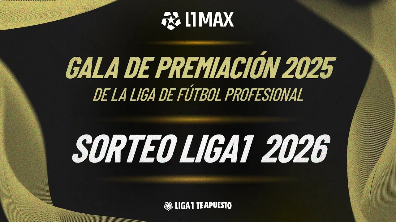 Reproducir: 🔴EN VIVO: GALA DE PREMIACIÓN 2025 Y SORTEO DEL FIXTURE 2026 DE LA LIGA1