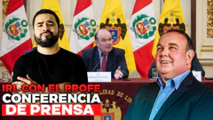 IRL CONFERENCIA DE PRENSA CON RAFAEL LÓPEZ ALIAGA