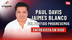 Entrevista a Paul Davis Jaimes Blanco de Progresemos | "Tu decisión 2026" por TVPerú Noticias