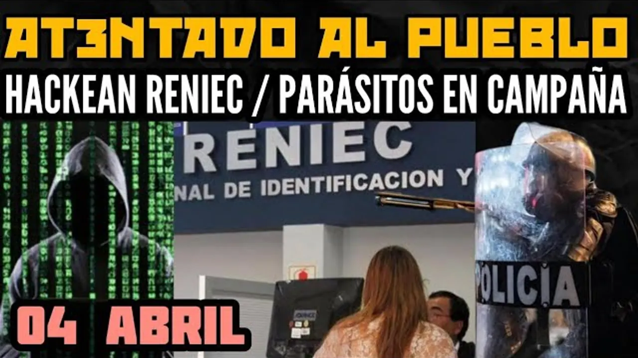 Reproducir: HACKEAN LA RENIEC / APRUEBAN LIBERTAD PARA M4TAR A PNP / DISUELVEN WASI MIKUNA / PORKY EN CAMPAÑA