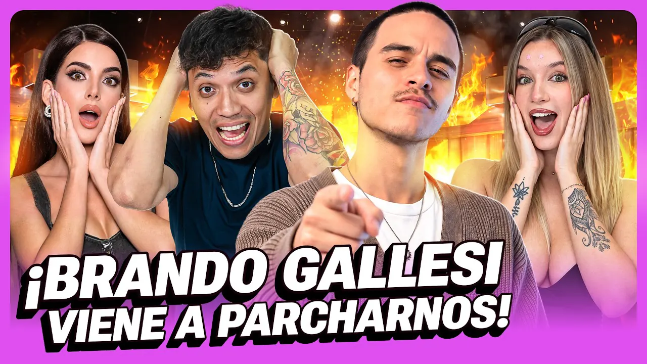 Reproducir: ¡BRANDO GALLESI VIENE A PARCHAR! MELCOCHITA NOS ENSEÑA A GILEAR - NAQO