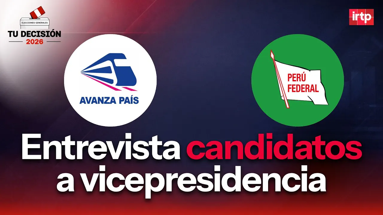 Reproducir: Candidatos a la vicepresidencia: Avanza País y Partido Democrático Federal | “Tu decisión 2026”