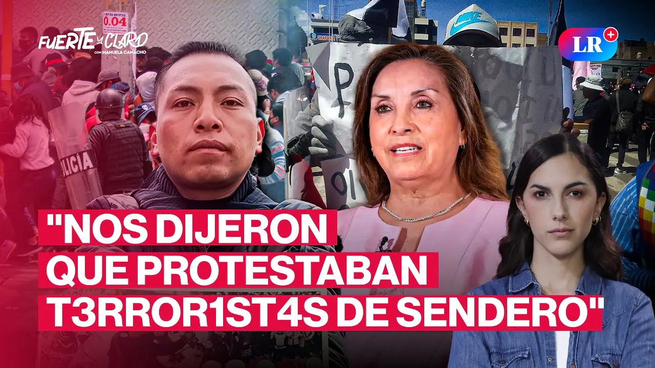 Reproducir: EXPOLICÍA CONFIRMA INFILTRACIÓN DE TERNAS EN PROTESTAS CONTRA BOLUARTE EN JULIACA | FUERTE Y CLARO
