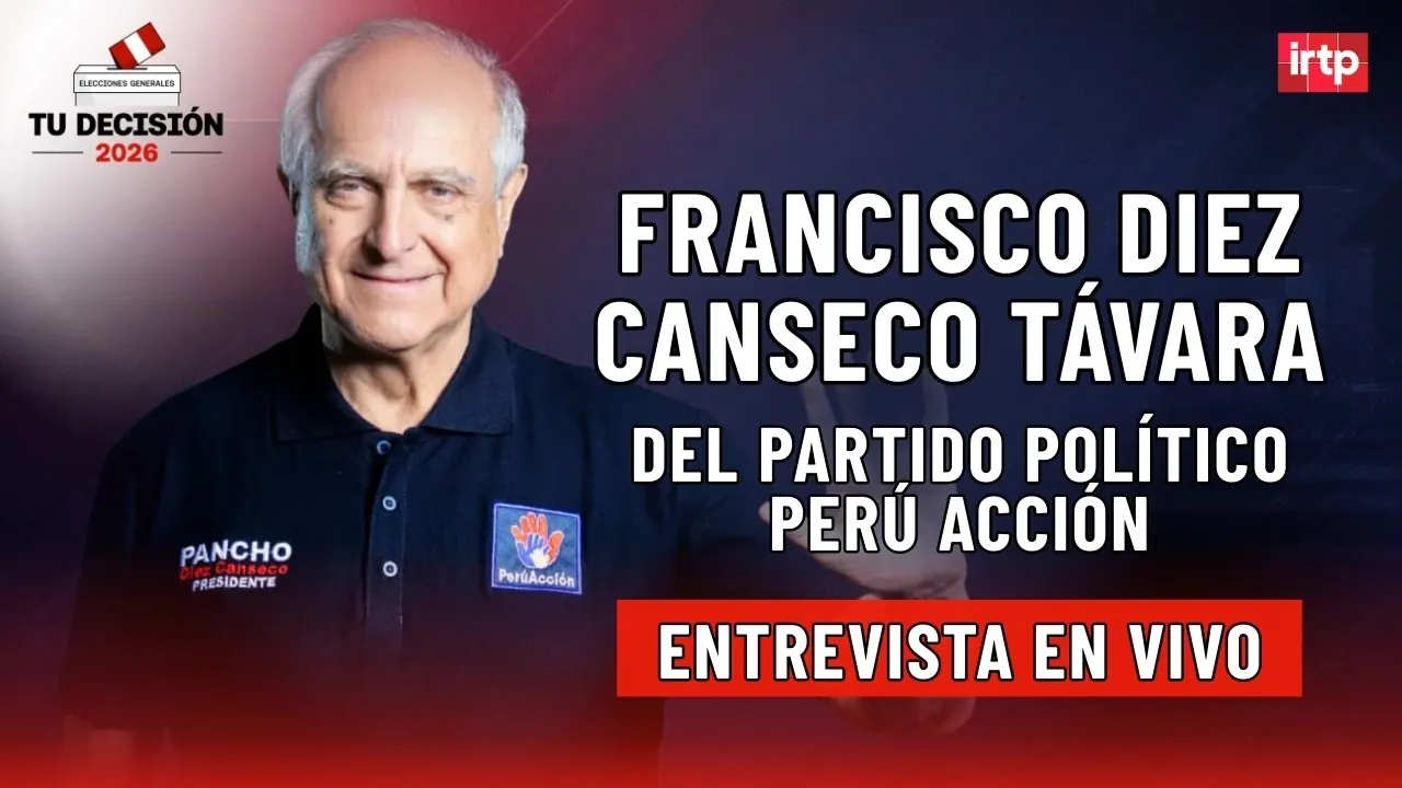 Reproducir: Entrevista a Francisco Diez Canseco de Perú Acción | "Tu decisión 2026" por TVPerú Noticias