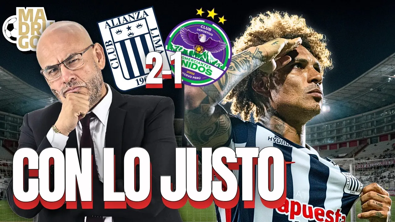 Reproducir: MADRUGOL CON MR PEET: SUFRIÓ PARA GANAR | ALIANZA LIMA 2 - 1 COMERCIANTES UNIDOS | LIGA 1 2026
