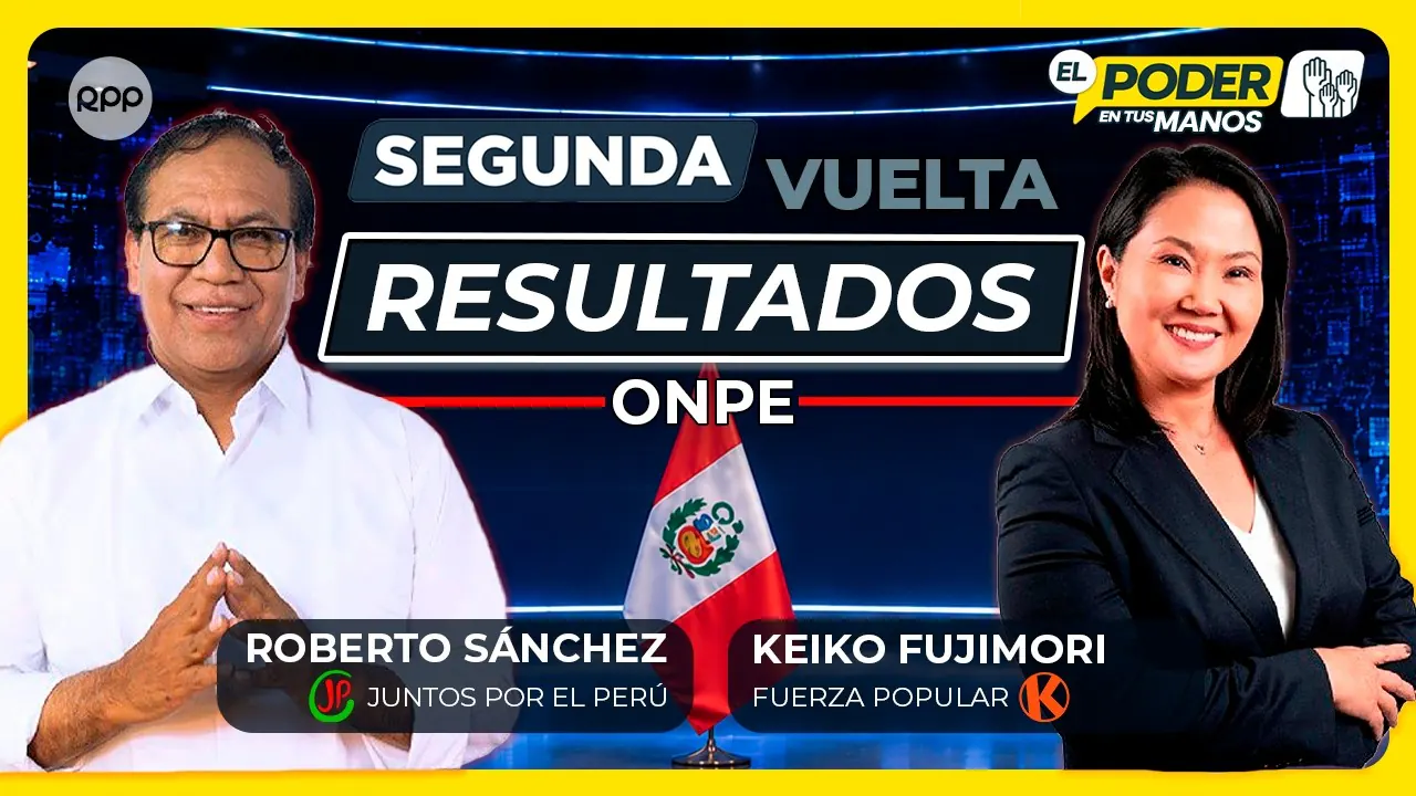 Reproducir: ELECCIONES 2026 🔴 EN VIVO RESULTADOS ONPE SEGUNDA VUELTA | KEIKO FUJIMORI VS ROBERTO SÁNCHEZ
