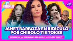JANET BARBOZA PIERDE BATALLA CON TIKTOKER: SUS MEJORES BRONCAS EN LA TV