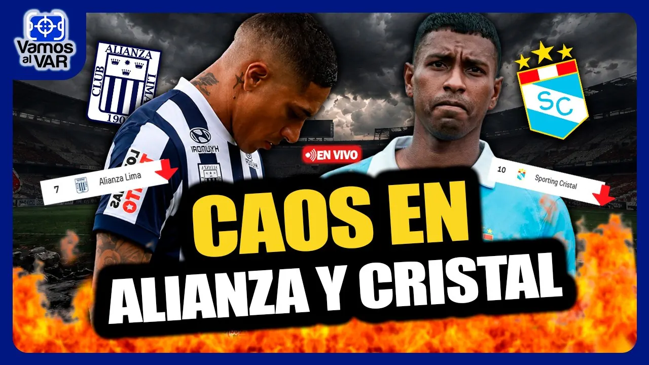 Reproducir: 🔥 CAOS ⚽ ALIANZA LIMA Y SPORTING CRISTAL CAEN EN EL CLAUSURA: ¿LEVANTARÁN CABEZA? | Vamos al VAR