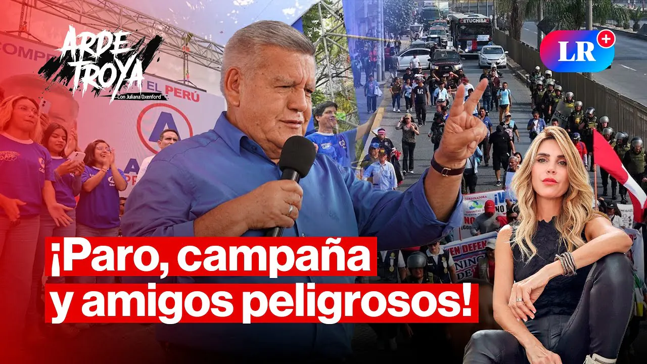 Reproducir: PARO NACIONAL, campaña de ACUÑA y alianzas CLAVES | ARDE TROYA con JULIANA OXENFORD