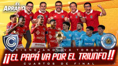 EN VIVO EL ARRANQUE: CIENCIANO VS TORQUE ¡EL PAPÁ VA POR EL TRIUNFO!