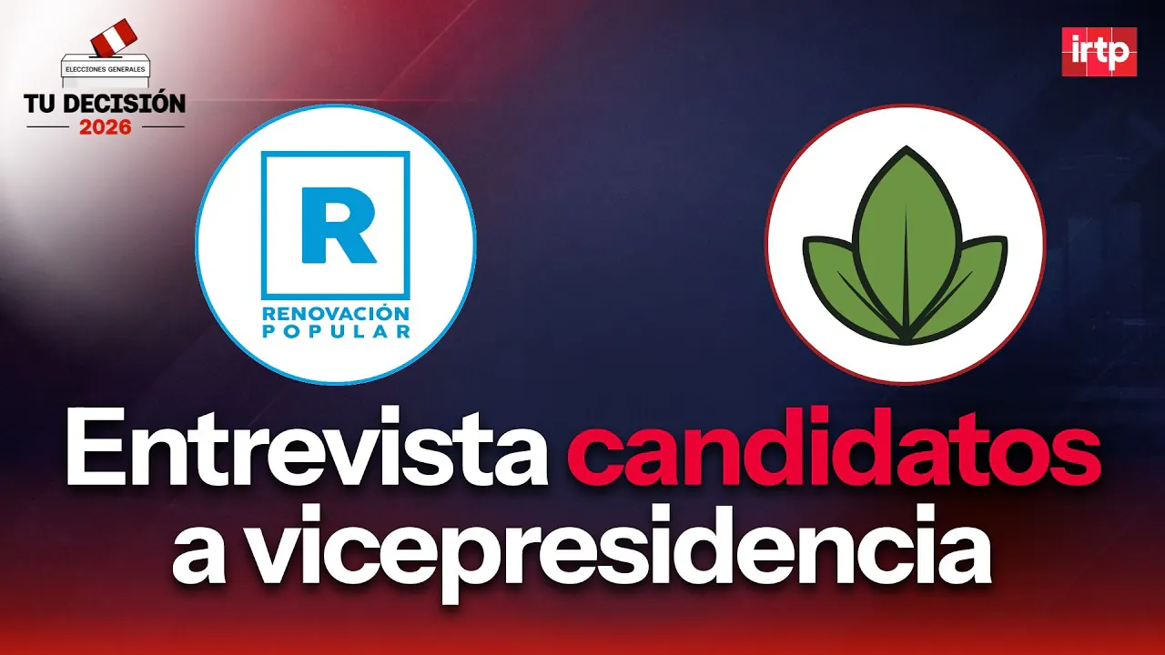 Reproducir: Candidatos a la vicepresidencia: Renovación Popular y Alianza Venceremos | “Tu decisión 2026”