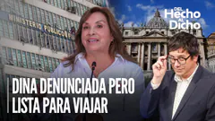 Viaje de DINA BOLUARTE al VATICANO nos costará más de $ 17.500 |Del Hecho al Dicho con Jaime Chincha