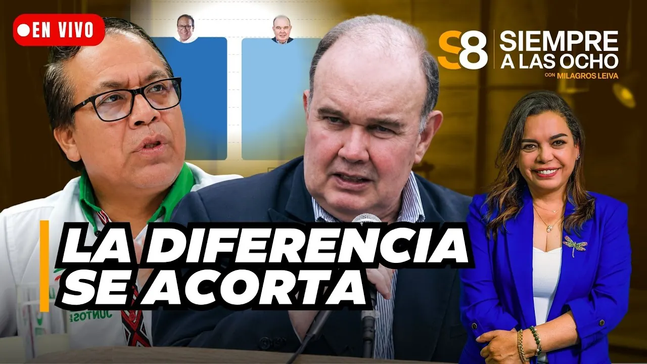 Reproducir: 🟡LÓPEZ ALIAGA SE ACERCA A ROBERTO SÁNCHEZ Y APRIETA LA CARRERA POR EL SEGUNDO LUGAR, SEGÚN ONPE | S8