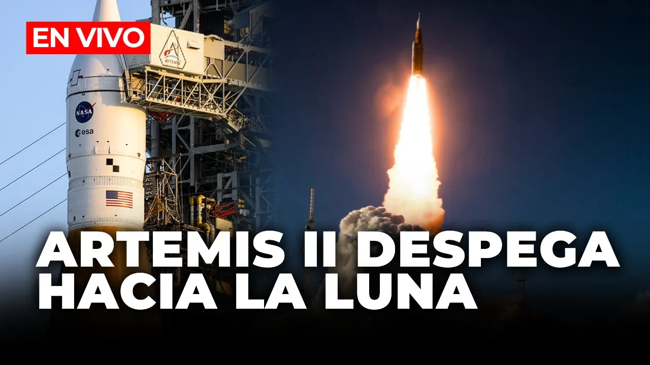 Reproducir: 🔴 NASA EN VIVO: DESPEGA LA MISIÓN TRIPULADA ARTEMIS II HACIA LA LUNA | El Comercio