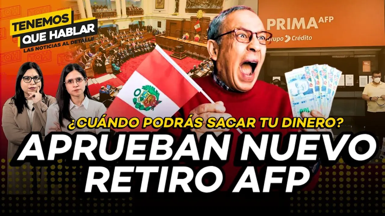 Reproducir: 🔴 Aprueban retiro AFP 2025: cuándo podrás disponer de tu dinero y cuánto podrás sacar | TQH EN VIVO