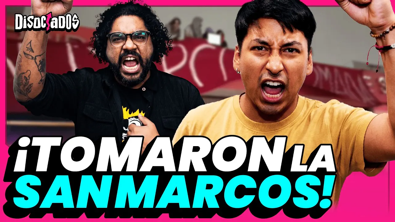 Reproducir: PRIMERO LA GENTE SE UNE A JP y TOMAN LA SAN MARCOS | DISOCIADOS