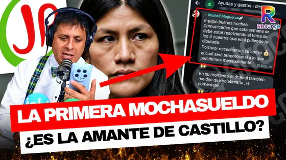 LA PRIMERA MOCHASUELDO DE ESTE CONGRESO ES LA PRESUNTA AMANTE DE CASTILLO