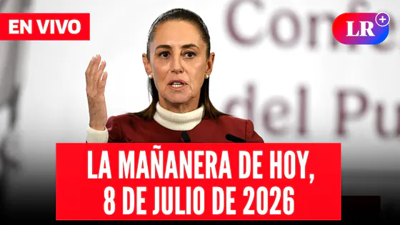 Claudia Sheinbaum EN VIVO en la Mañanera de HOY, 08 de julio de 2026 | #LR