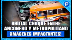 #En vivo: Trágico choque entre Anconero y bus del Metropolitano| #PanamericanaDigital