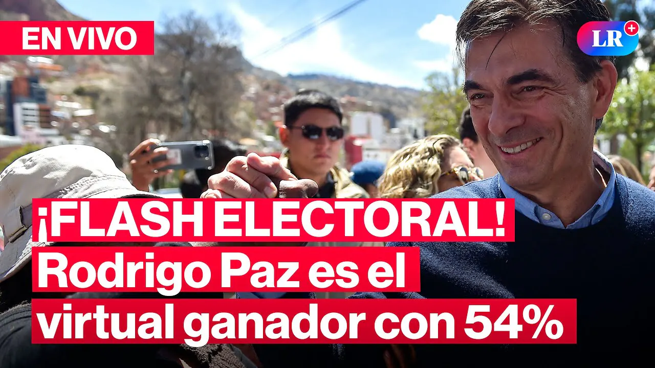 Reproducir: 🔴 Elecciones en Bolivia 2025 EN VIVO: Rodrigo Paz y Jorge Quiroga en segunda vuelta