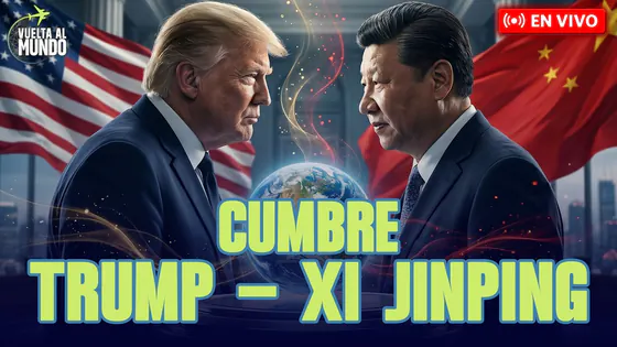 #ENVIVO | ¡TRUMP LLEGÓ A PEKÍN Y SE REUNIRÁ CON XI YINPING! #VUELTAALMUNDO
