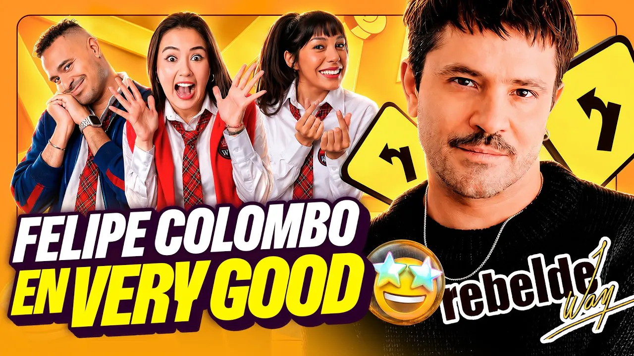 Reproducir: FELIPE COLOMBO NOS VISITA | REBELDE WAY | VERY GOOD