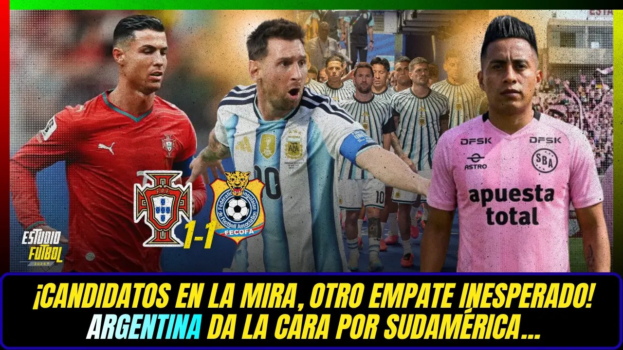 Reproducir: ¡PORTUGAL NO CONVENCE! MESSI DA ESPECTÁCULO Y CUEVA ILUSIONA AL BOYS