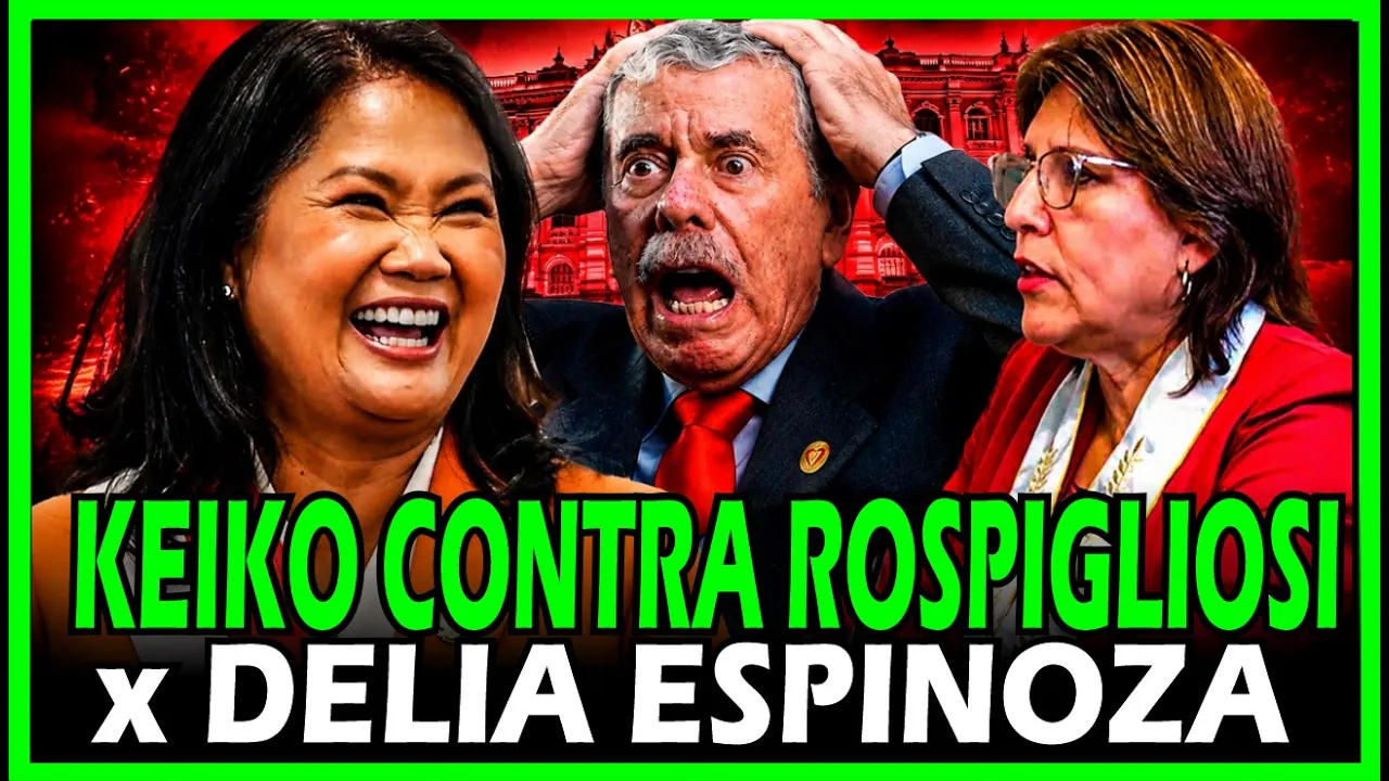 Reproducir: ¡Y AHORA LLORA ROSPIGLIOSI! Keiko Fujimori le destruye su trampa legal en VIVO