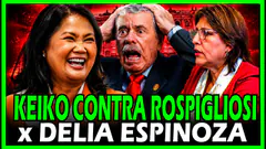 ¡Y AHORA LLORA ROSPIGLIOSI! Keiko Fujimori le destruye su trampa legal en VIVO