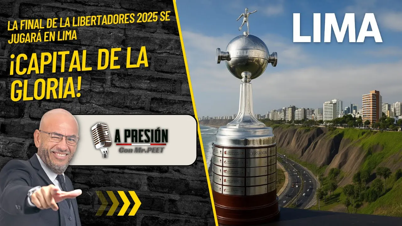 Reproducir: ¡Lima será el epicentro del fútbol sudamericano! 🏆